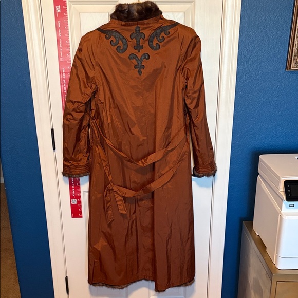 WOMENS Vintage Mink Coat. LeNobel Furs Brown Fur Coat - Picture 6 of 9